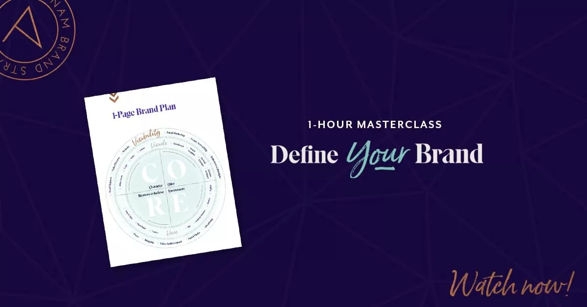 Define Your Brand Masterclass