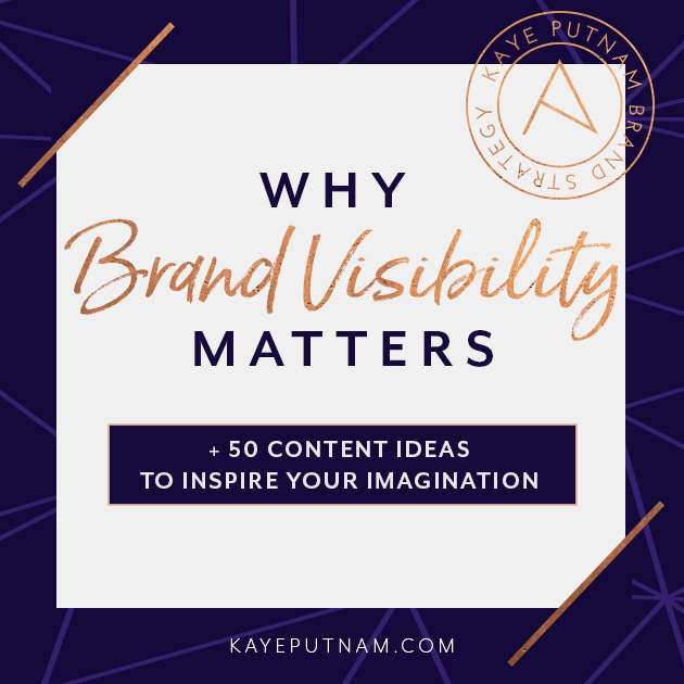 Why Brand Visibility Matters