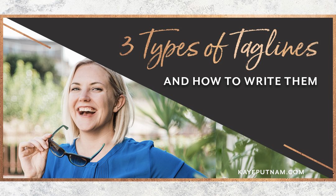 3 Types of Taglines & How to Write Them