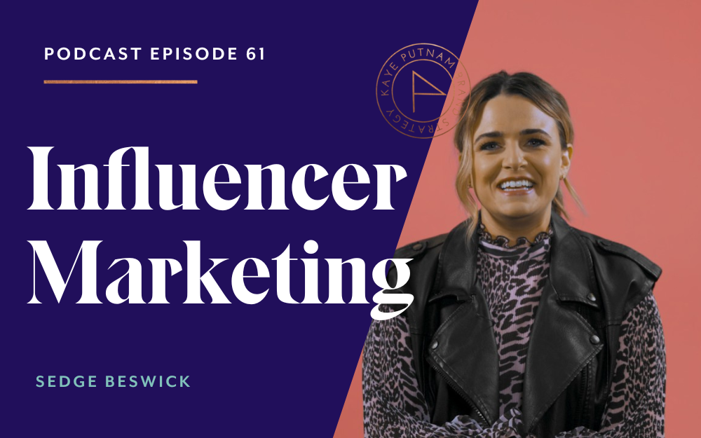 Influencer Marketing with Sedge Beswick