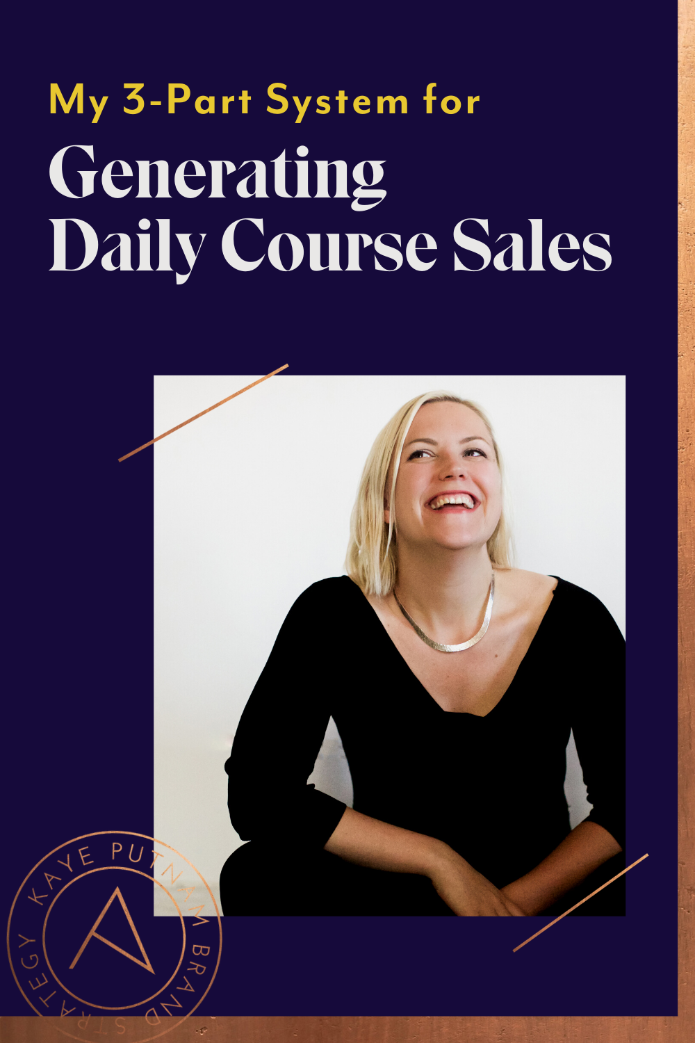 How I'm Generating Daily Course Sales - My 3-Part System