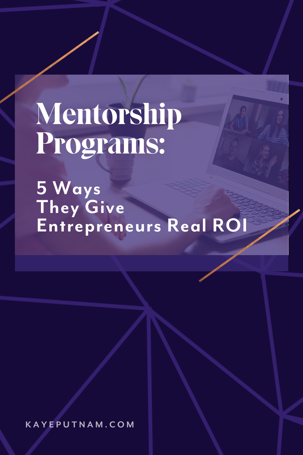 Pin - Mentorship Programs for Entrepreneur ROI