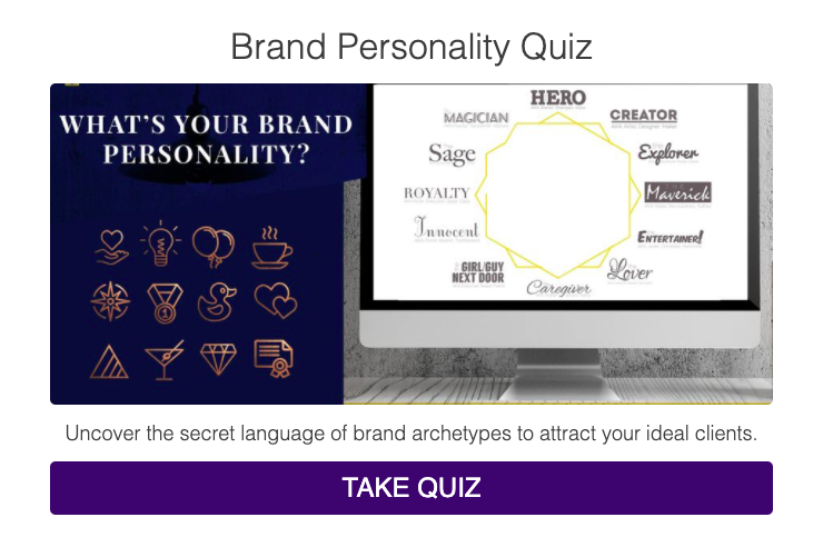 Take the Brand Personality Quiz