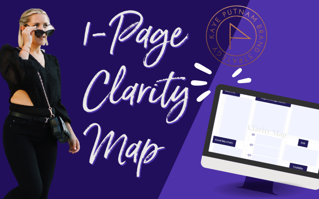 Reset Your Focus and Productivity: 1-Page Clarity Map